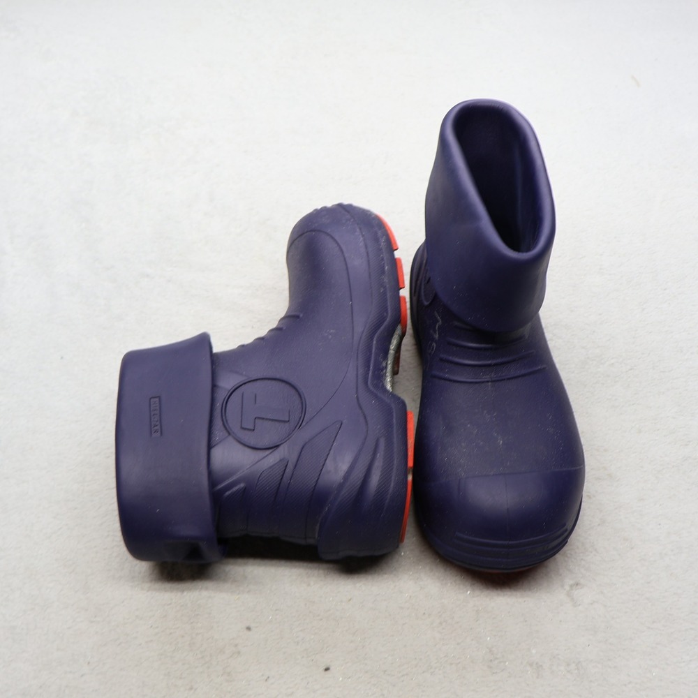 Tingley Profile Unisex M7 W9 Rain Boots Blue Waterproof Pull On Slip Resistant